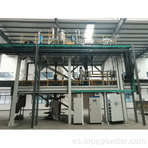 Planta Jet Mill de alto punto de ablandamiento